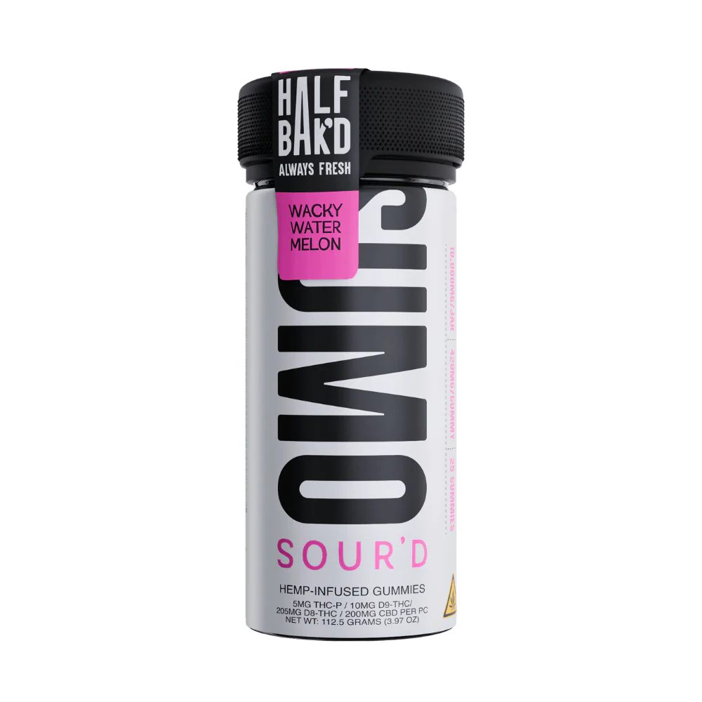 Half Bak'd Sumo Sour'd Gummies - 25pk | 6ct