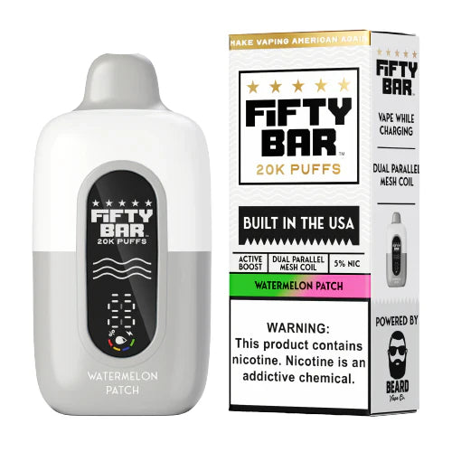 Fifty Bar White 20k - 18ml - 5ct