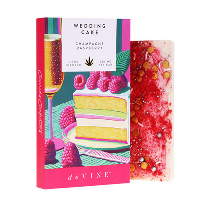 Cannabis Confection- Wedding Cake  15 serving bar - 300mg