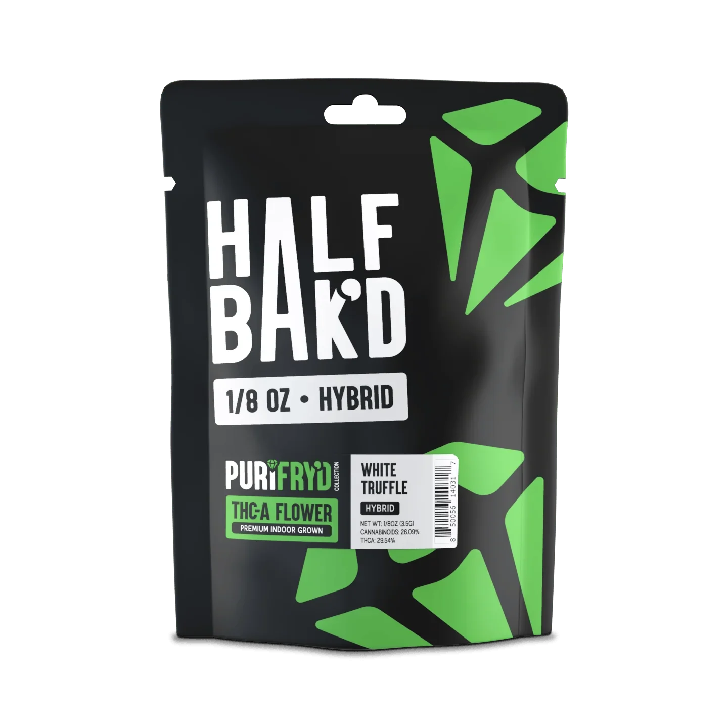 Half Bak'd - 1/8oz Flower - Purifry'd THC-A - 8ct