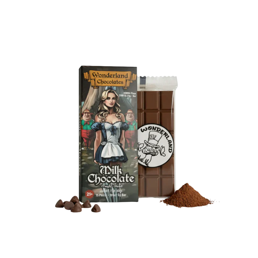Wonderland Chocolates - Mushroom Chocolate - 12ct
