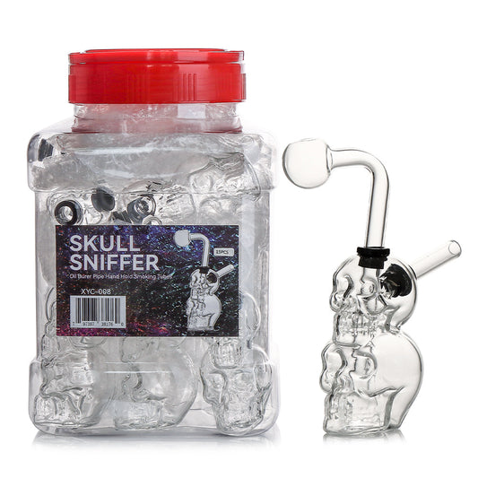 Oil Burner WP - 16ct - 4" Skull