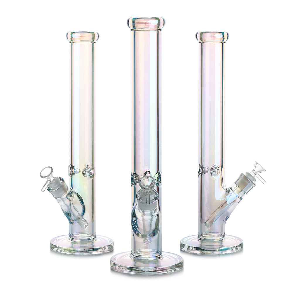 WP - 16" 7mm Iridescent Straight Tube - Asst [ XYZ-150 ]