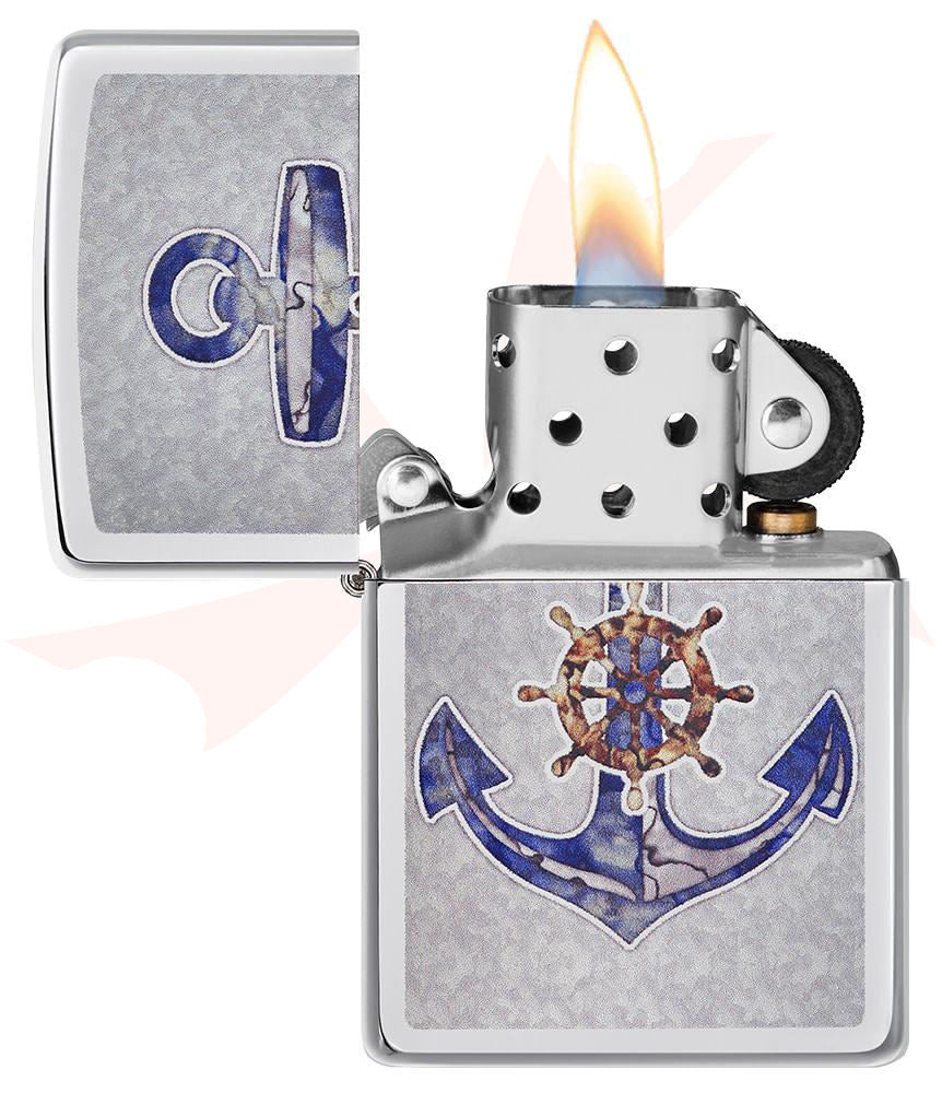 Zippo - Lighter - Regular Emblem-Anchor
