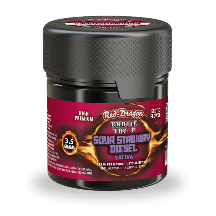 Red Dragon Exotic THC-P Flower  - 3.5G