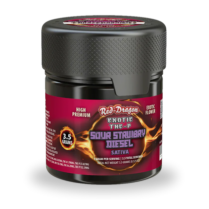 Red Dragon Exotic THC-P Flower  - 3.5G