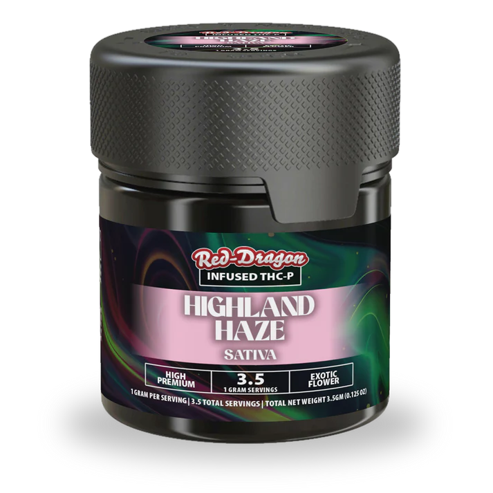 Red Dragon Infused THC-P Flower  - 3.5G