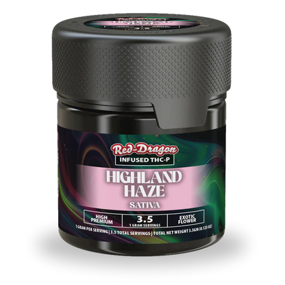 Red Dragon Infused THC-P Flower  - 3.5G