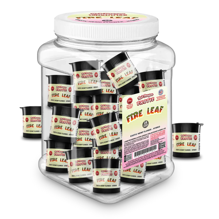 Red Dragon Exotic Hemp Flower - 1G 28Ct