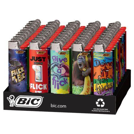 Bic - Lighters - Flick My Bic - 50ct