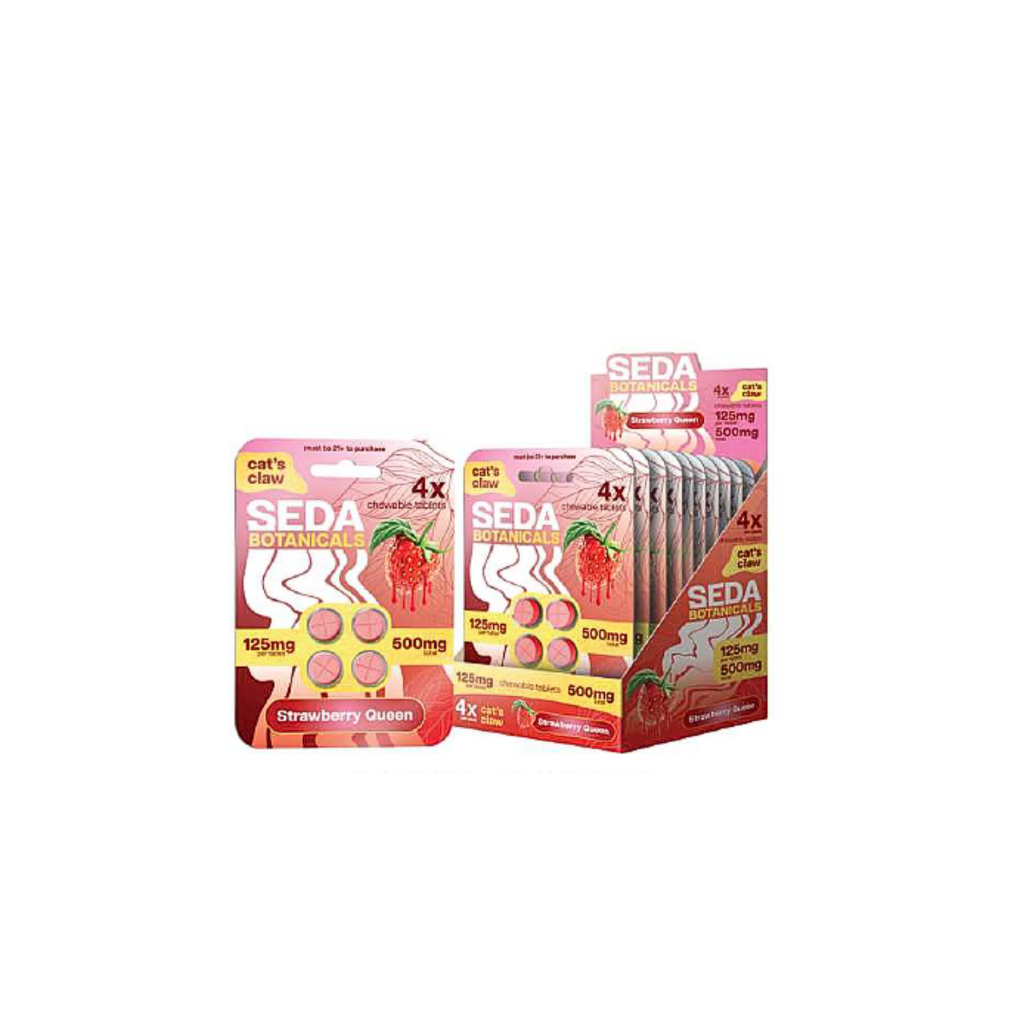 Seda Botanicals 125mg CC Tabs - 4pk - 10ct