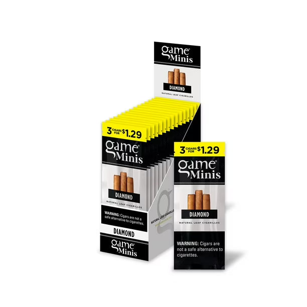 Game Mini Cigarillos (3/$$1.29) - 3pk - 15ct