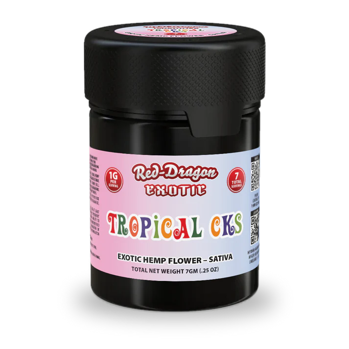 Red Dragon Exotic Hemp Flower - 7G