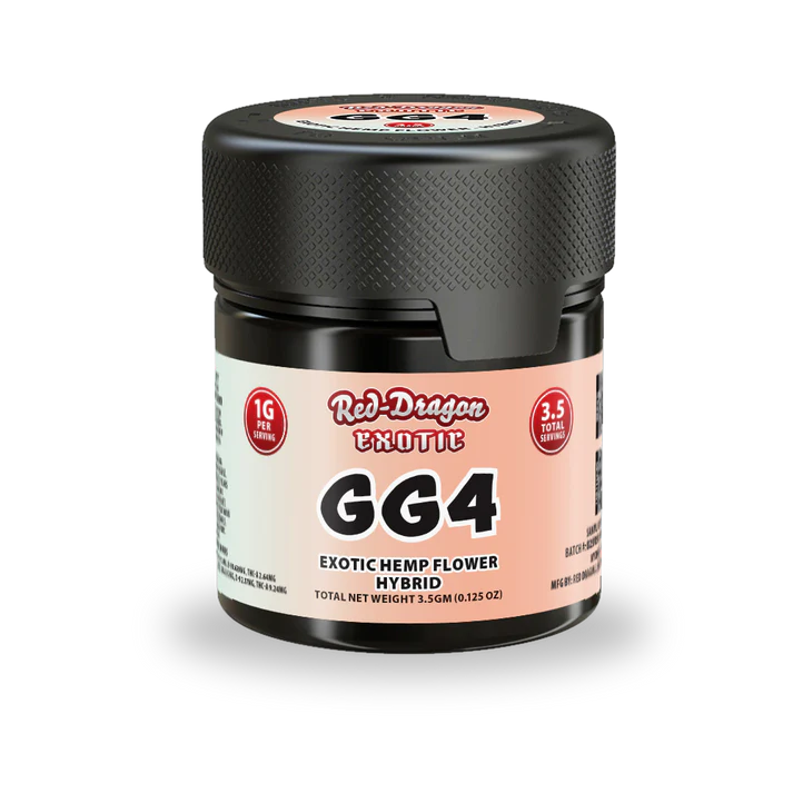 Red Dragon Exotic Hemp Flower - 3.5G