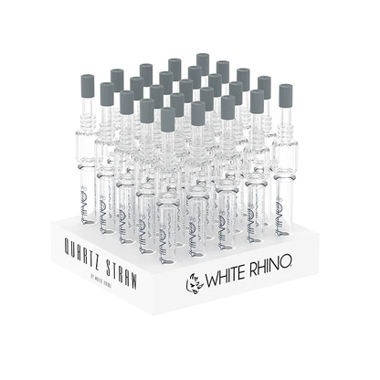 White Rhino - Straw - 25ct - Quartz V4 w/ Silicone Cap