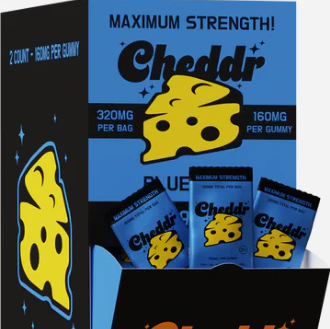 Cheddr 160mg Gummies | 2pk - 40ct