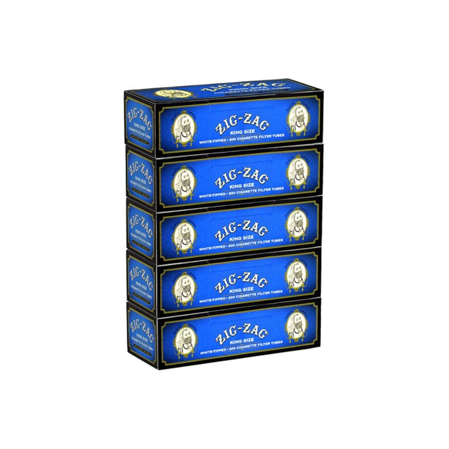 Zig Zag - Cig Tubes - 100's - 200pk - 5ct