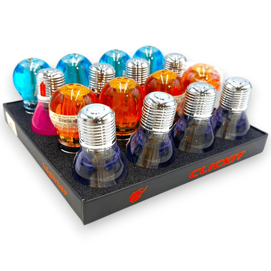 Clickit - Torch Lighter - Lightbulb - 16ct