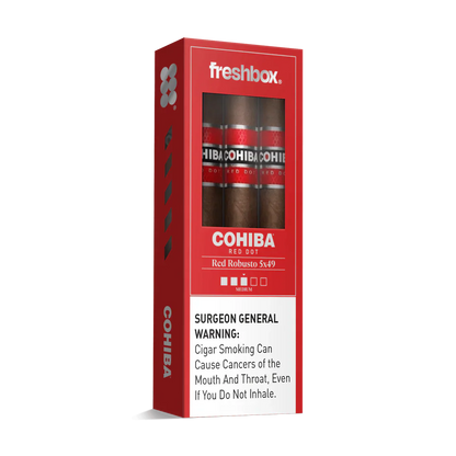Cohiba Red Robusto 5x49 FreshBox Cigars - 3pk - 6ct