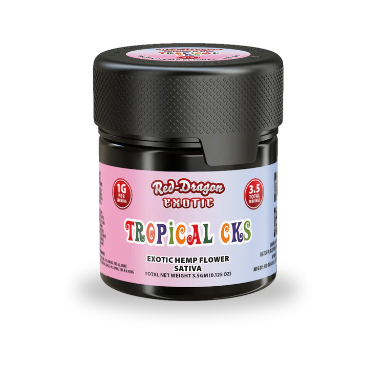 Red Dragon Exotic Hemp Flower - 3.5G