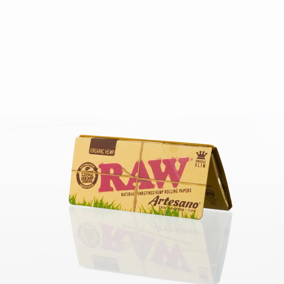 Raw - Organic Hemp Artesano Papers - King Size + Tips - 15pk