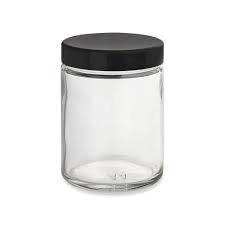 Loud Lock Glass Jars w/ Lid - 4oz - 90ct