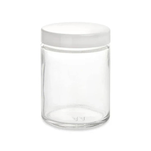 Loud Lock Glass Jars - 4oz / 58mm - Clear - 90ct