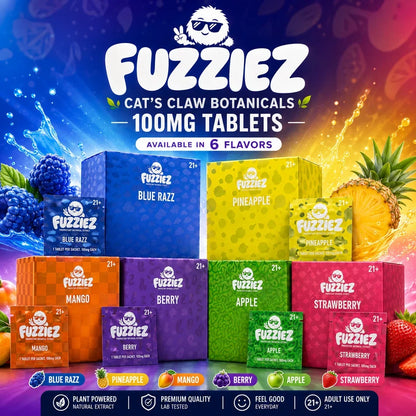 Fuzziez - 100mg Botanical Tablets - 30ct