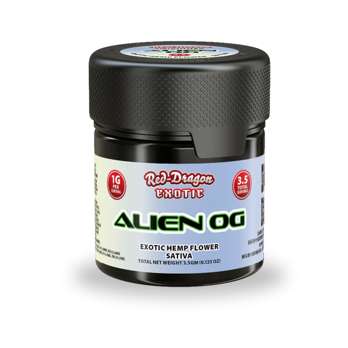 Red Dragon Exotic Hemp Flower - 3.5G