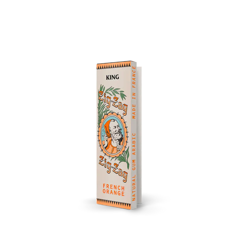 Zig Zag Papers - Vintage French Orange King - 32pk - 24ct