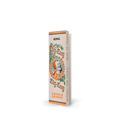Zig Zag Papers - Vintage French Orange King - 32pk - 24ct