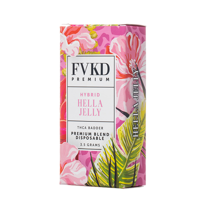 FVKD - 3.5g THCA Badder Premium Blend Disposable - 6ct