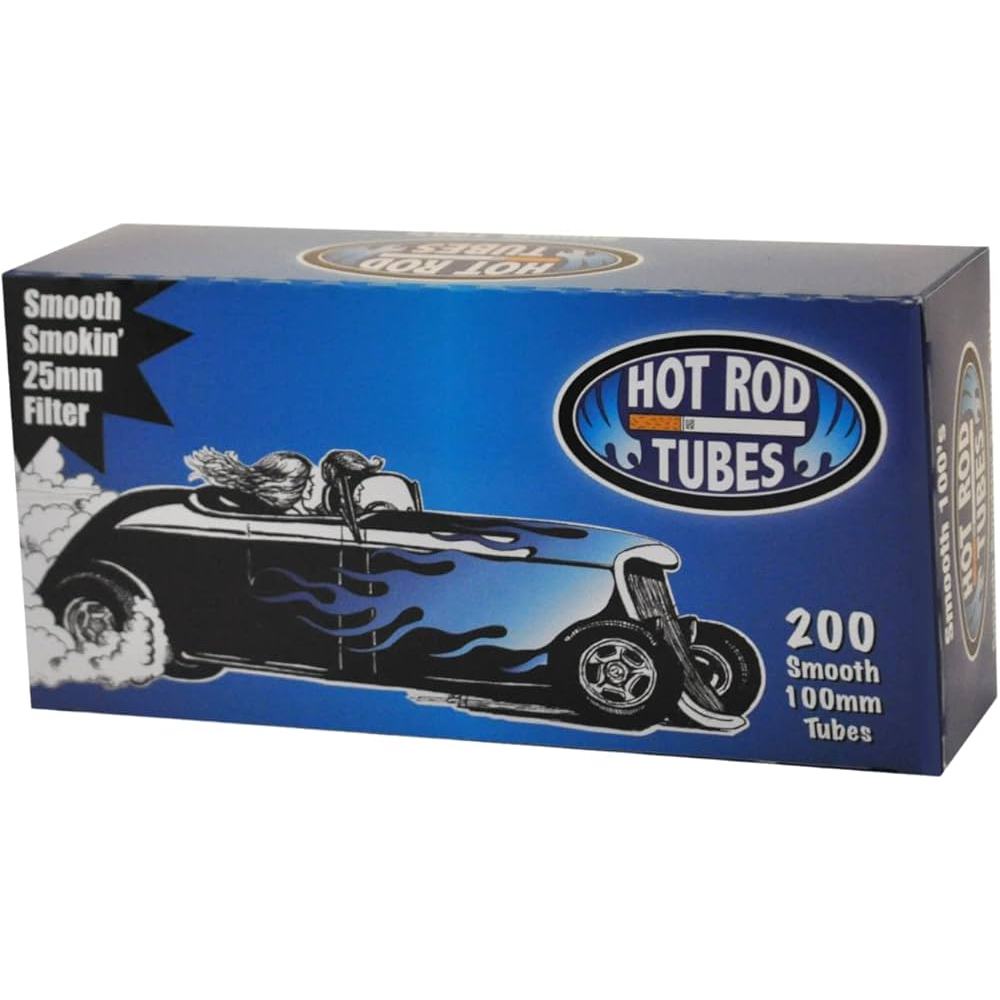 Hot Rod - Cig Tubes - King - Extra Smooth - 200pk - 5ct [ 2471F ] +