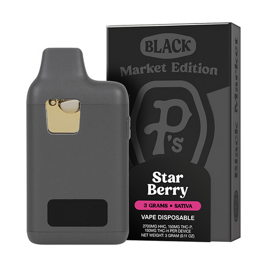 Pure P's - 3g Disposable | Black Market Edition - 6ct