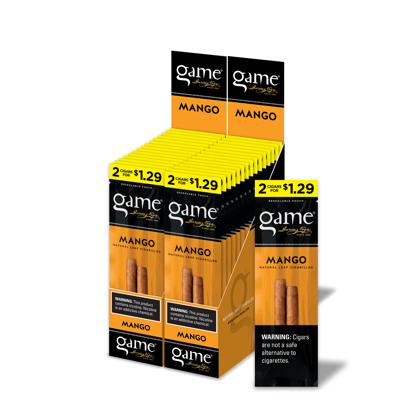 Game - Cigarillos (2/$1.29) - 2pk - 30ct