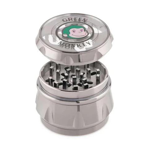 Green Monkey - Grinder - Baboon Crown - 63mm