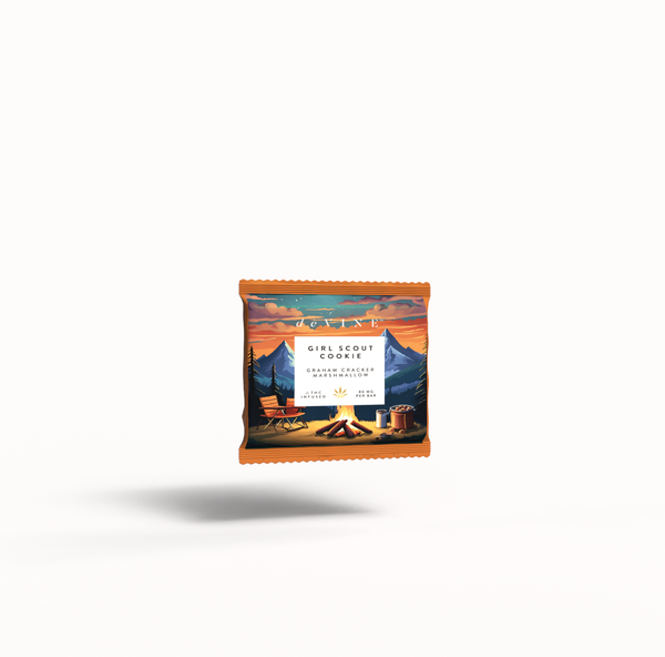 Cannabis Confection Mini- Girl Scout Cookie  4 serving bar - 80mg
