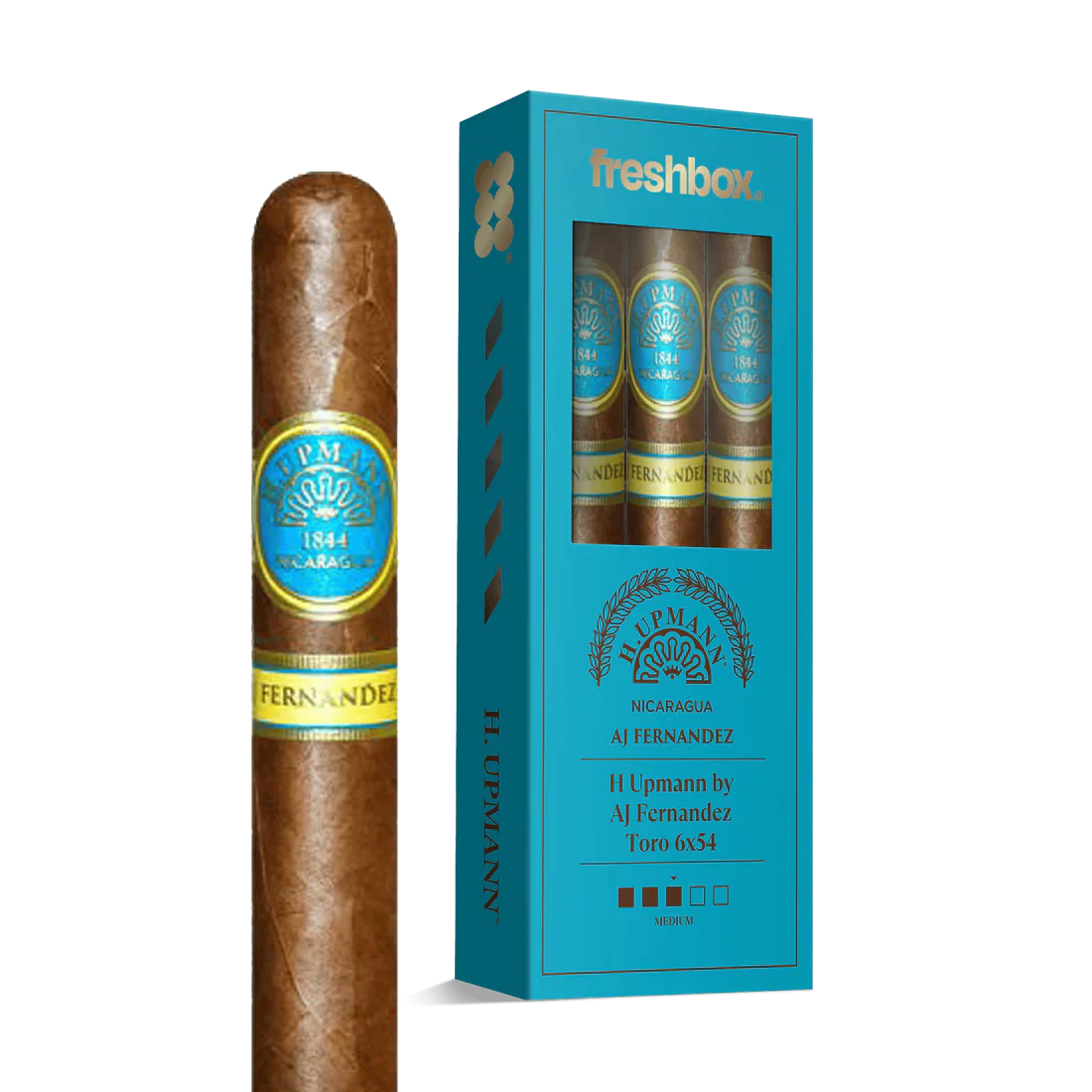 H Upmann by AJ Fernandez Toro 6x54 FreshBox Cigars - 3pk - 6ct
