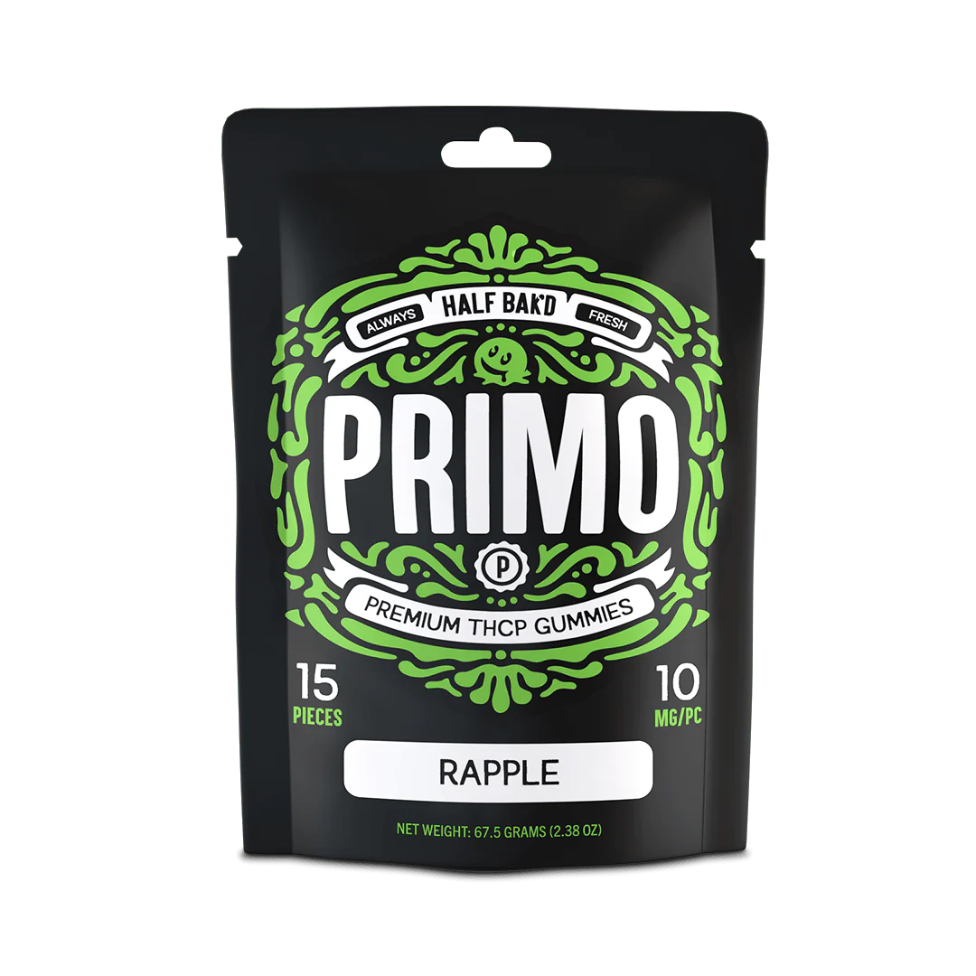 Half Bak'd - Primo Gummies - 15pk - 5ct