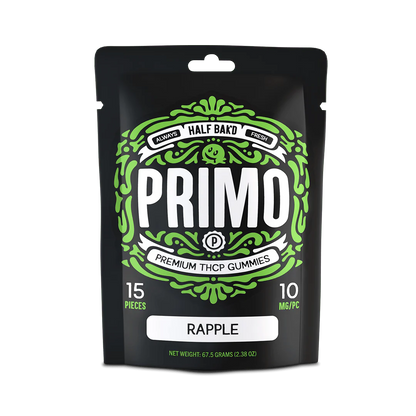 Half Bak'd - Primo Gummies - 15pk - 5ct