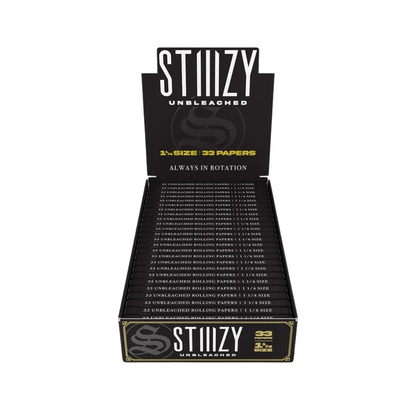 Stiiizy Papers - 1 1/4 - 50ct - Organic Hemp, Classic, Ultra Thin, Unbleached