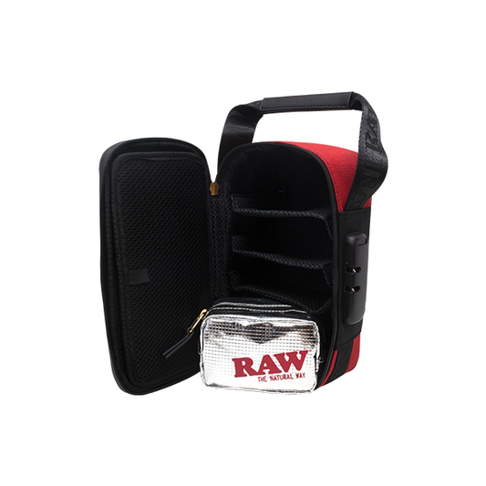 Raw Smell Proof Dank Locker Carry All W/ Removable Bag