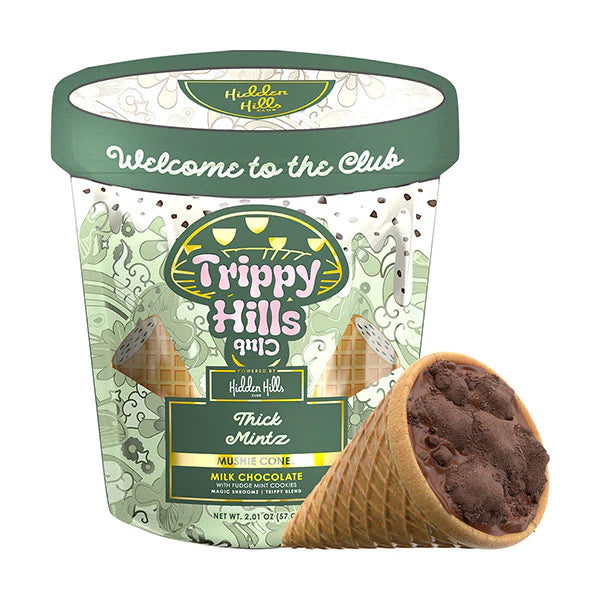 Hidden Hills 2pk Mushroom Chocolate Cones - 5ct