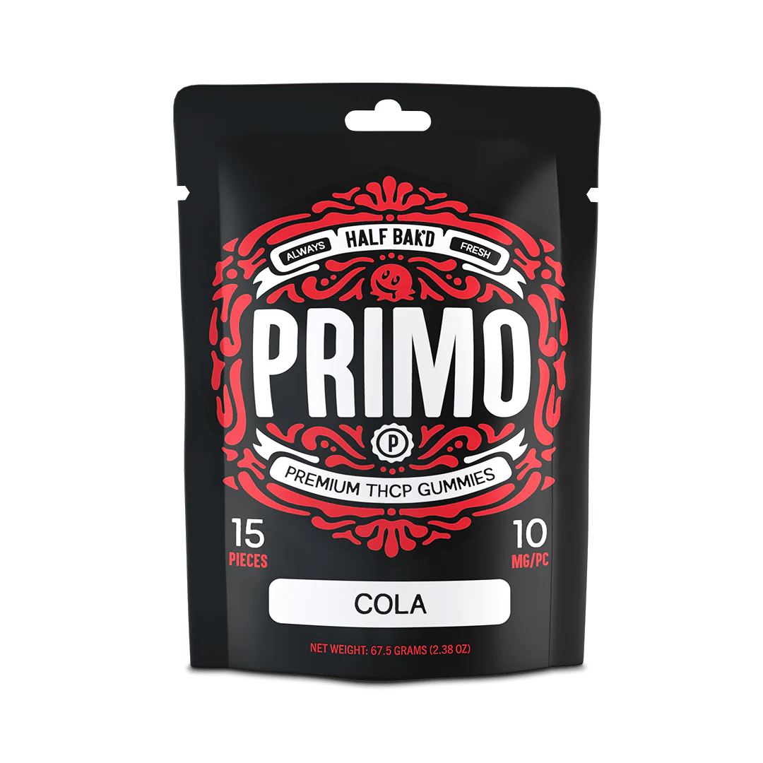 Half Bak'd - Primo Gummies - 15pk - 5ct