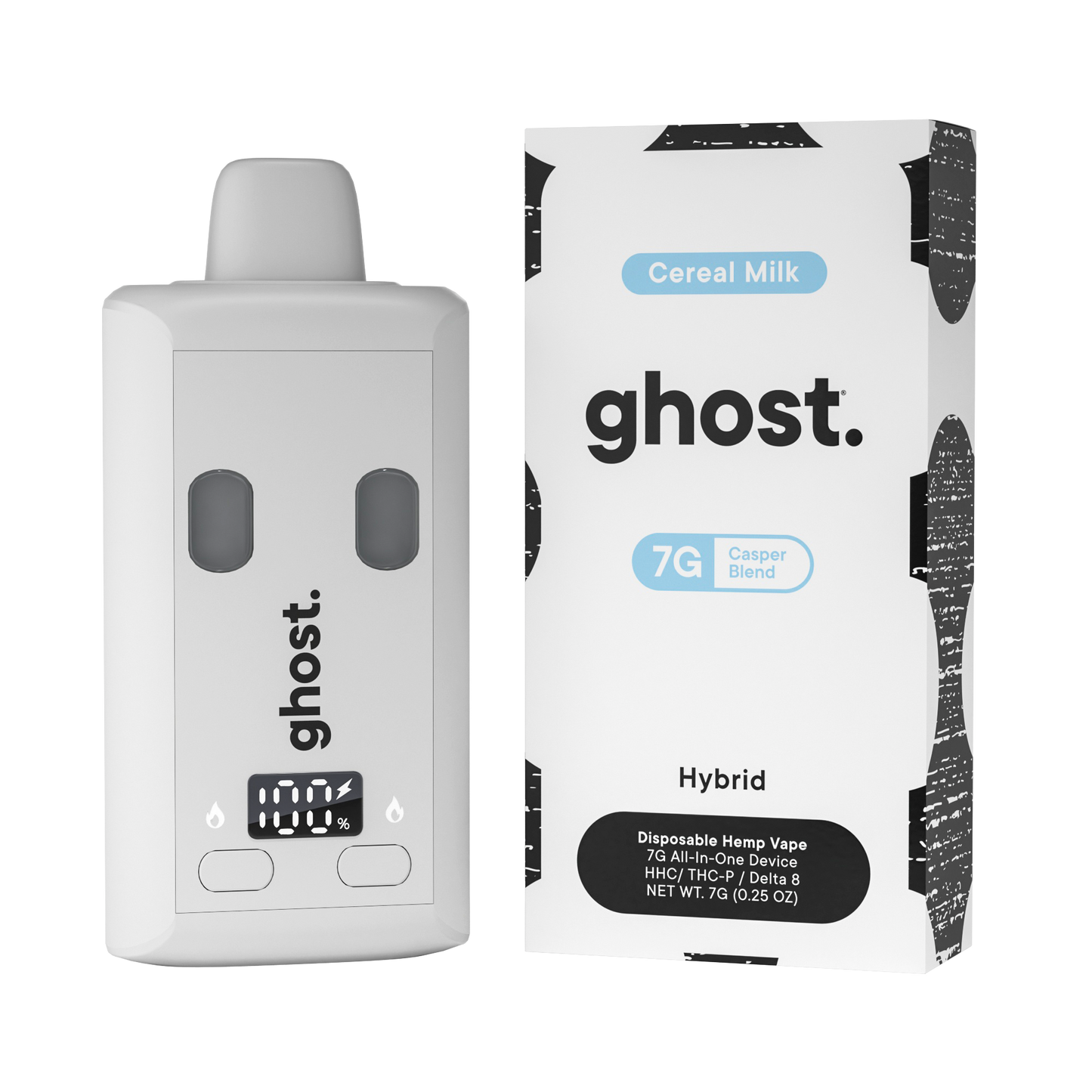 Ghost - 7g Dispo Casper Blend -  5ct