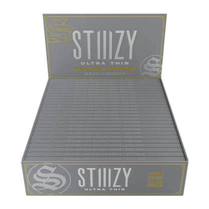 Stiiizy Papers - 1 1/4 - 50ct - Organic Hemp, Classic, Ultra Thin, Unbleached