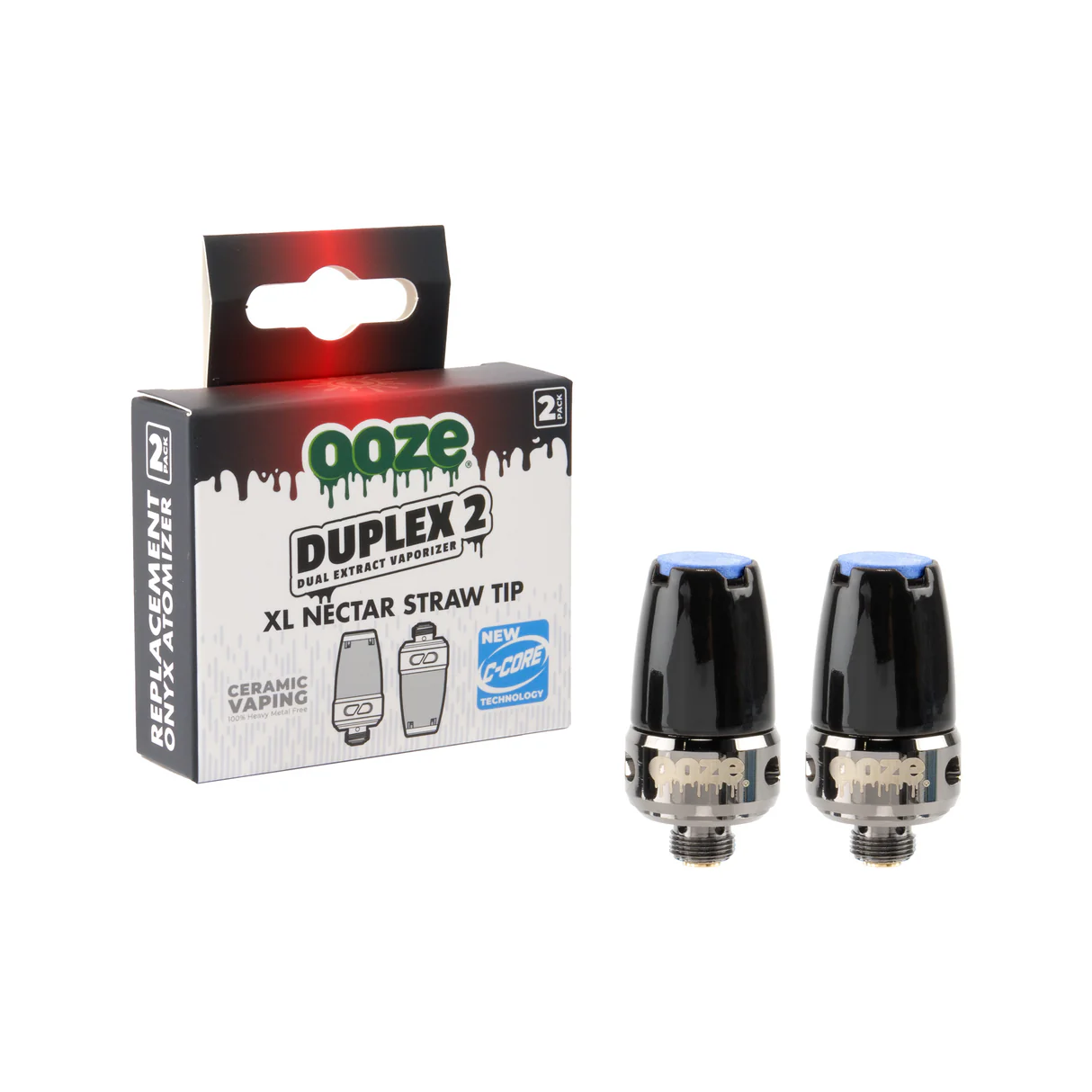 Ooze Duplex 2 - XL Tips - 2PK