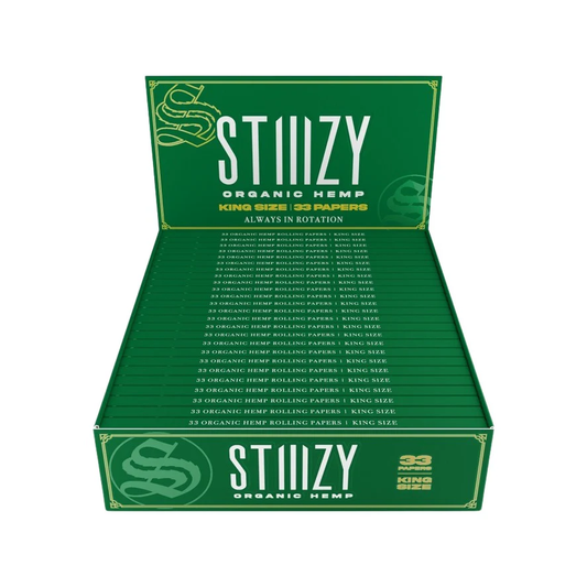 Stiiizy Papers - 1 1/4 - 50ct - Organic Hemp, Classic, Ultra Thin, Unbleached