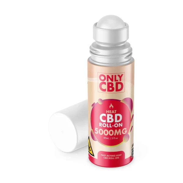 Only CBD - 5000mg CBD Roll On - 3oz - Heating & Cooling