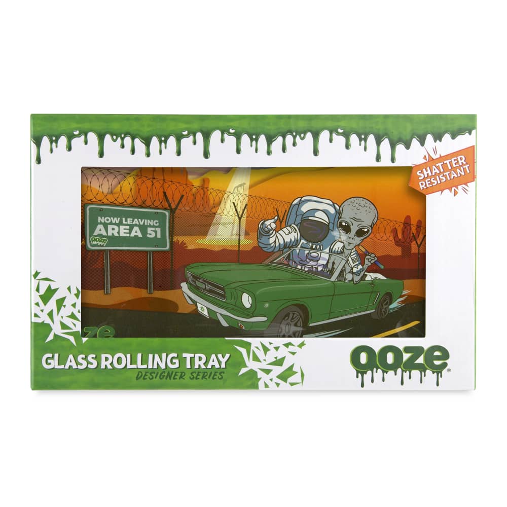 Ooze Medium Rolling Trays | Shatter Proof